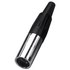 Mini XLR-stik han 3 pol - XLR-307/P - MONACOR