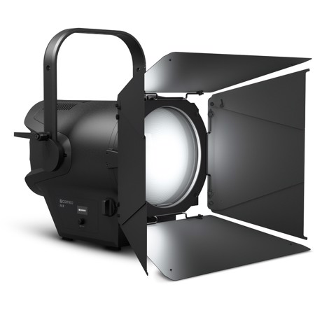 Cameo F4 D - Professional Fresnel Spotlight with Daylight, 520 W LED , 34,000 lm, zoom 12° to 40°
