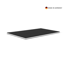 Adam Hall SolidCore® black PP panel, white core, 6.6 mm, 2500 x1250 mm - Adam Hall Hardware