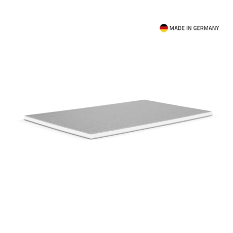 Adam Hall SolidCore® grey PP panel, white core, 6.6 mm, 2500 x1250 mm - Adam Hall Hardware
