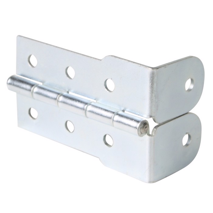 Adam Hall Hardware 2642 - L-shaped Hinge small steel galvanised