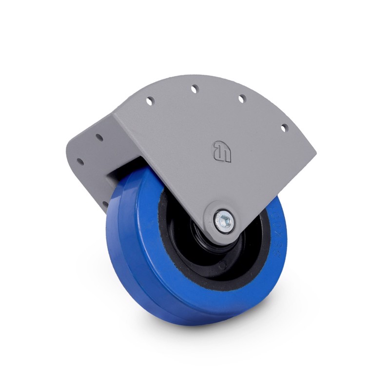 Hjørnehjul til indbygning. 100 mm