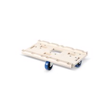 Adam Hall Accessories EUROTRUSS ROLL BOARD 381033 - EUROTRUSS Roller Board with 3 x 100 mm Rolls