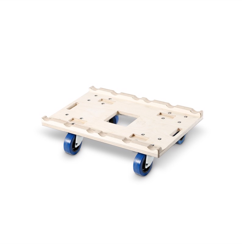 Adam Hall Accessories EUROTRUSS ROLL BOARD 381044 - EUROTRUSS Roller Board with 4 x 100 mm Rolls