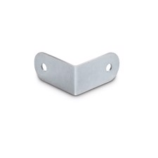 Adam Hall Hardware 40434 - Corner Brace 37 x 19 mm, Steel Galvanised