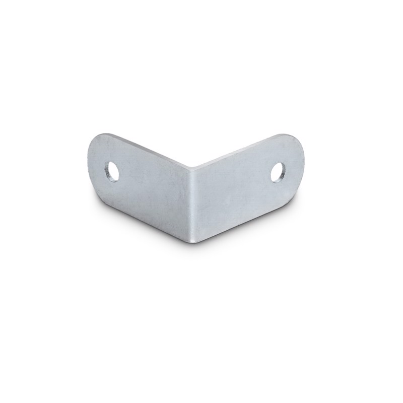 Adam Hall Hardware 40434 - Corner Brace 37 x 19 mm, Steel Galvanised