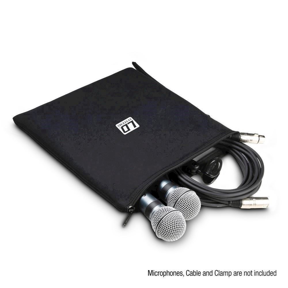 Køb LD Universal microphone bag, 300 x 300 mm MIC BAG XL hos