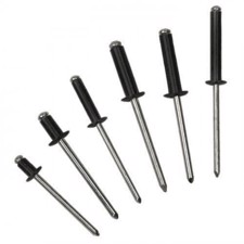 Standard popnitte. Sort. 250 stk. 4,8 x 21,0 mm.