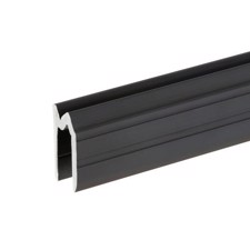 Aluminium Hybrid Lid Location black for 7 mm Material - Adam Hall Hardware 2x2 meter