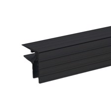 Aluminium Casemaker for 9.5 mm Material, black - Adam Hall Hardware -  2x2 meter.