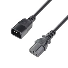 IEC Extension Cable 3 x 1.5 mm², 10 m - Adam Hall Cables