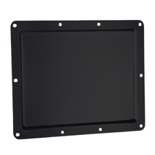 Skål til 177 x 127 mm tourlabels. Sort