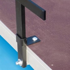 Bütec Safety mount for railing with bottom flange, steel - B5300Z010