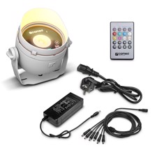 Battery-Powered Outdoor Mini Uplight incl. Power Supply - Cameo