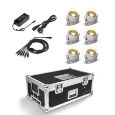 6 x CLDROPB1 in Charging Flightcase with Power Supply - Cameo