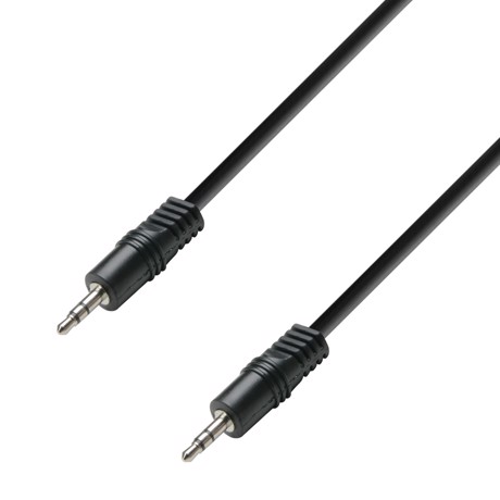 Adam Hall Cables K3 BWW 0060 - 3.5 mm Stereo Jack to 3.5 mm Stereo Jack 0.6 m