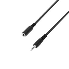 Extension Cable 3.5 mm Jack Stereo, 1 m - Adam Hall Cables