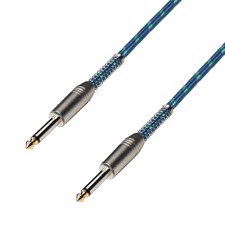 Vintage instrumentkabel. Jack mono - Jack mono. 3 meter