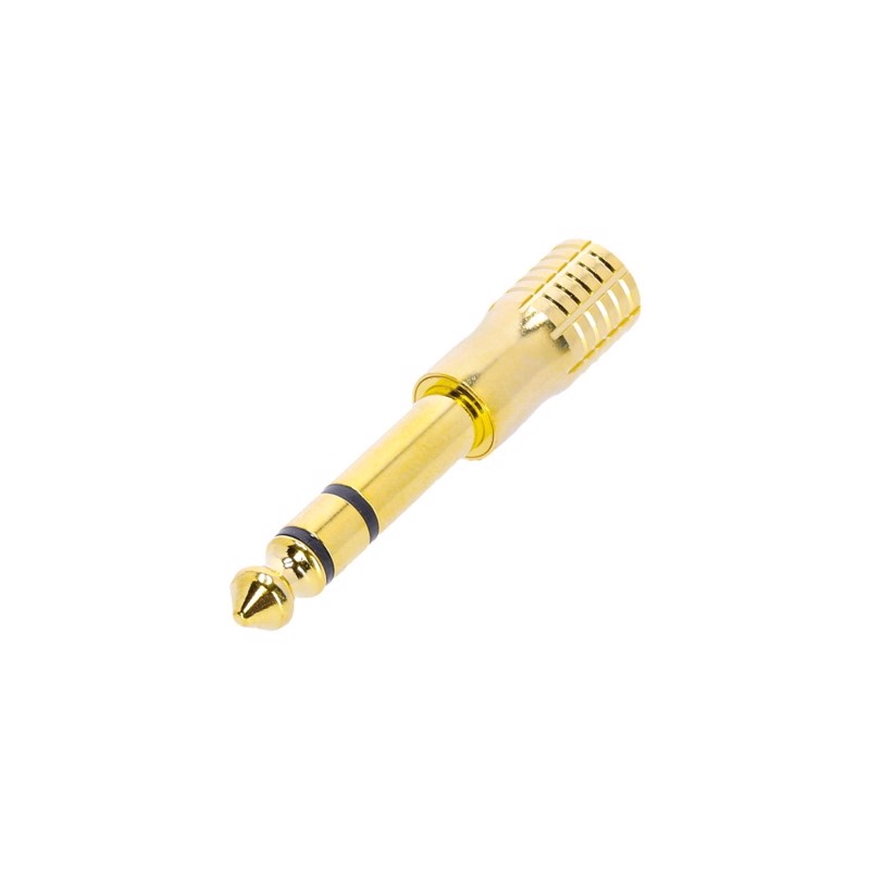 Adapter mini jack female stereo to 6.3 mm jack male stereo - Adam Hall Connectors