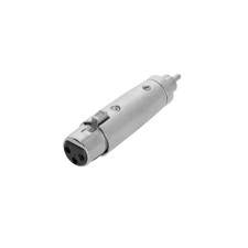 Adapter XLR 3-pole female to RCA male - Adam Hall Connectors