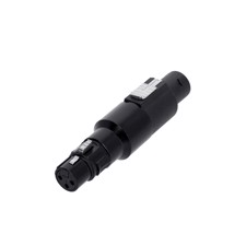 Adapter XLR female to Standard Speaker Connector 4-pole - Adam Hall Connectors