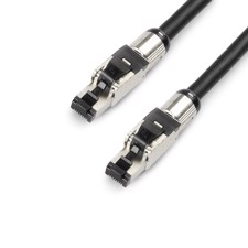 Network cable Cat.6a (S/FTP) RJ45 to RJ45 0.5 m - Adam Hall Cables