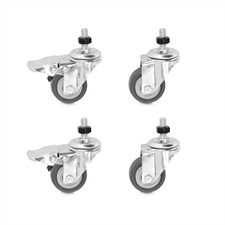 Sæt med 4 hjul til K4CD450 & K4CD650 - Adam Hall Cables