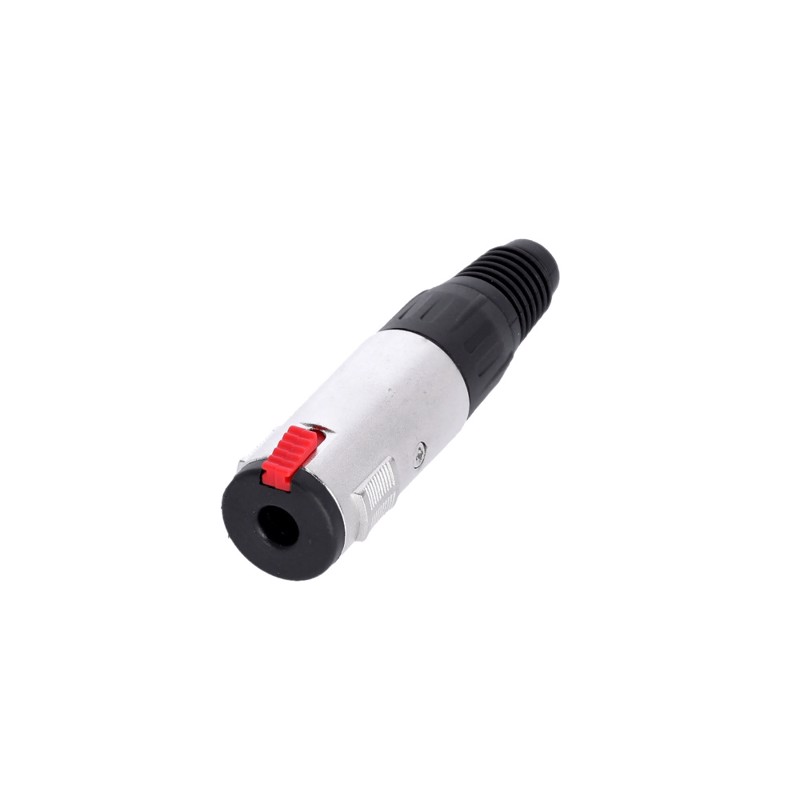 Jack socket 6.3 mm TRS lockable - Adam Hall Connectors