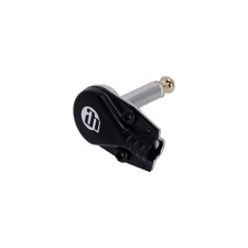 Jack plug 6,3 mm TS flat angled - Adam Hall Connectors
