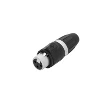 XLR plug 3-pole female - IP65 - Adam Hall Connectors