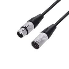 DMX Kabel - Rean® 5-pol XLR 5-pins - 3 m - Adam Hall Cables