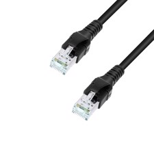 Network Cable Cat.6a (S/FTP) with Draka® Cat.7 line and RJ-45 plug - 1 m - Adam Hall Cables