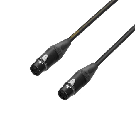 Adapterkabel - XLR 3-Pin Hun x XLR 3-Pin Hun - 0,2 m - Adam Hall Kabler
