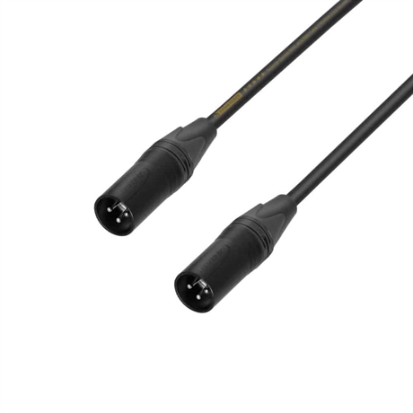 Adapterkabel - XLR 3-pin han x XLR 3-pin han - 0,2 m - Adam Hall Cables