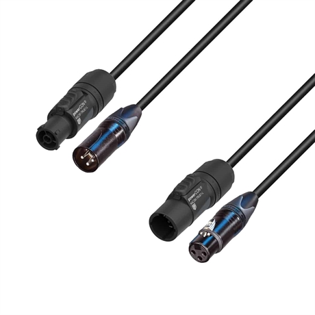 Hybrid cable audio - Neutrik® XLR x TRUE1® - 3 m - Adam Hall Cables