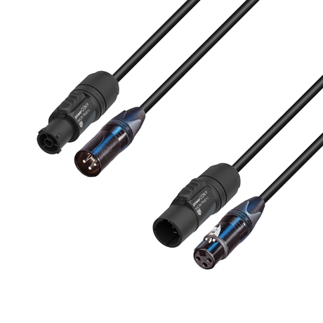 Hybrid cable audio - Neutrik® XLR x TRUE1® - 10 m - Adam Hall Cables