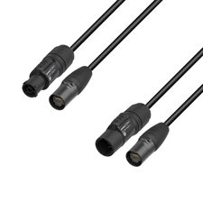 Hybrid cable network - Neutrik etherCON® x TRUE1® - 3 m - Adam Hall Cables