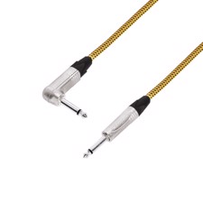 Instrument Cable NEUTRIK® 6.3 mm Jack angled to 6.3 mm Jack 3 m - Adam Hall Cables