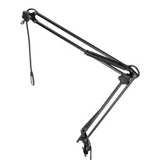 Adam Hall Stands S TBA 01 - Table Microphone Arm with Built-In XLR Cable