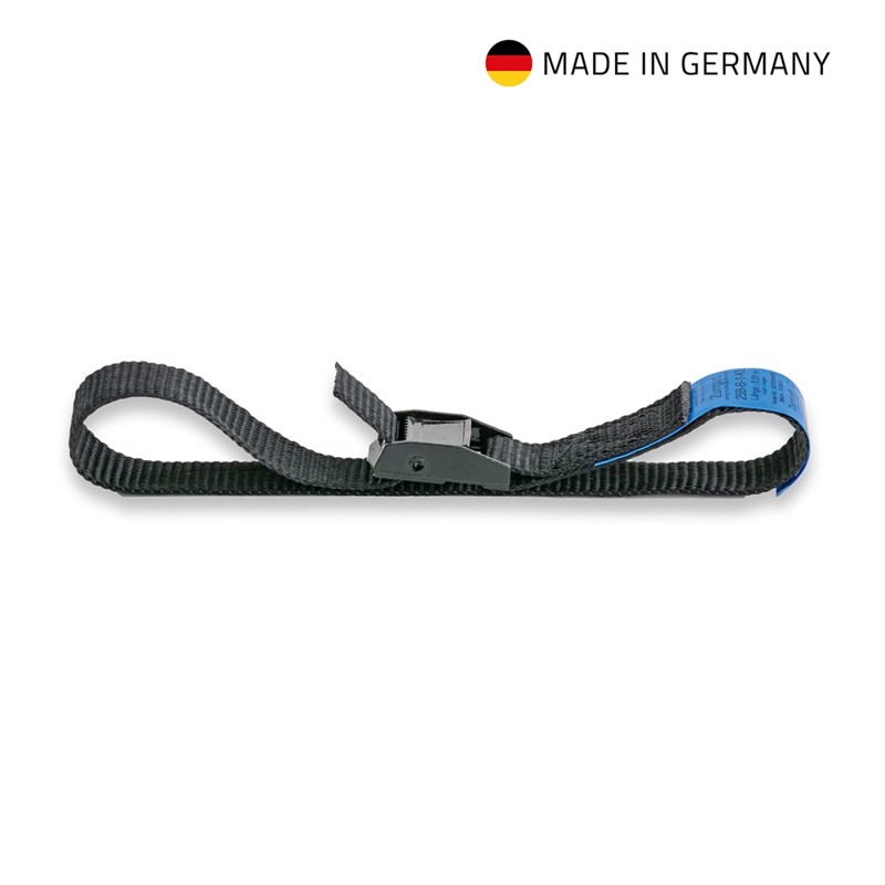 Adam Hall Accessories SZK 252 - Lashing Strap with Clamp 25 mm, 2 m Length
