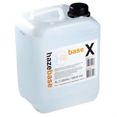 Hazebase Base*X. Vandbaseret røgvæske. 5 liter