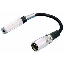 XLR-jack kabel 15cm - MCA-15/2 - IMG STAGE LINE