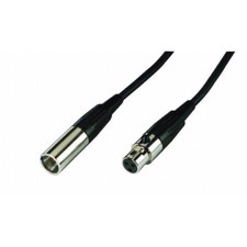 Mini XLR-XLR kabel. 5 meter