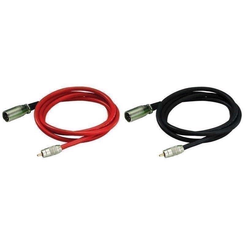 Phono-XLR han signal 1,5m. - MCA-158