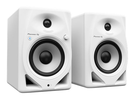 Pioneer Studio Monitor sæt 5" Hvide med Bluetooth- DM-50D BT