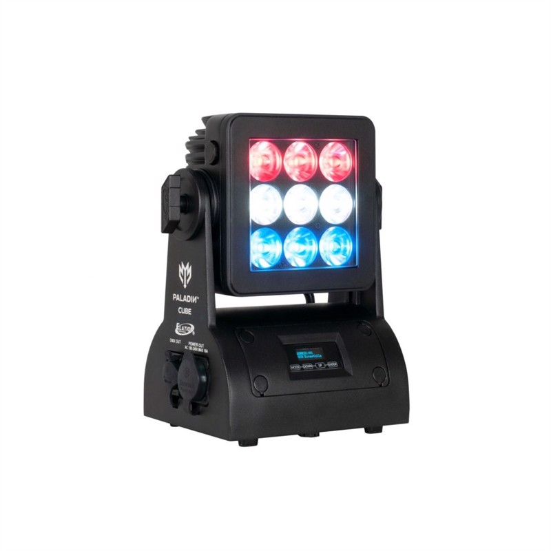 Elation PALADIN CUBE, 135W - 9x15W RGBW LEDs