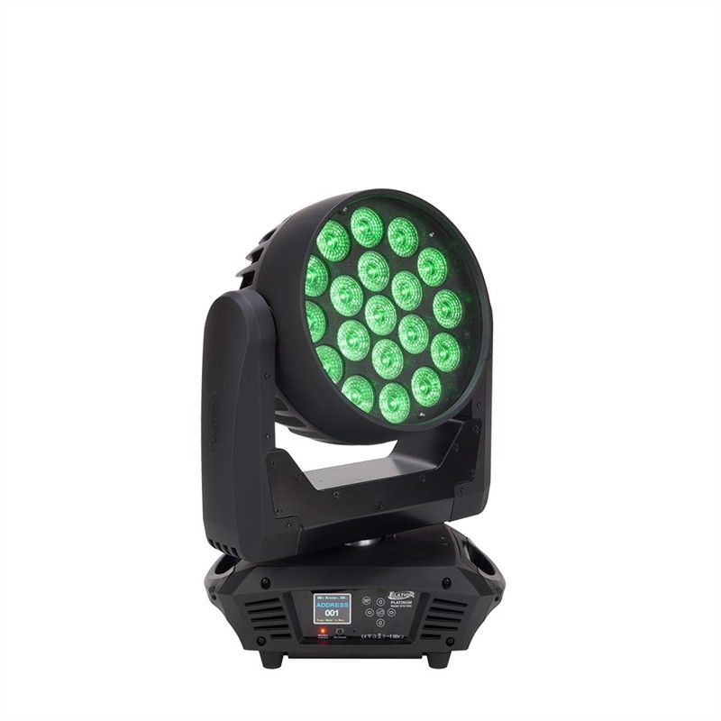 Elation PLATINUM WASH ZFX PRO, 19x 15W RGBW LEDs Zoom 9° to 43° 