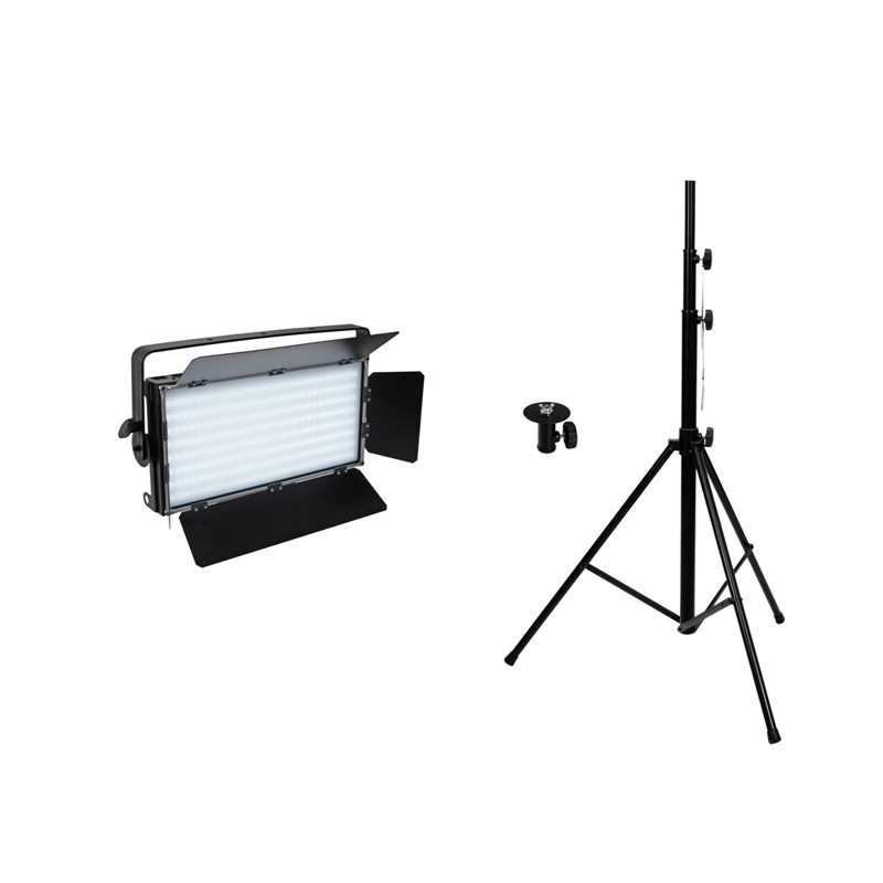 Eurolite sæt: LED PLL-480 CW/WW + Stand