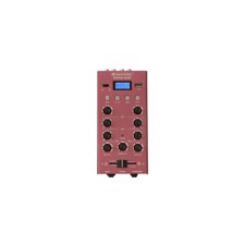 Omnitronic Gnome-202P. Mini Mixer m. Bluetooth & Mp3. Rød