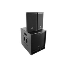 Omnitronic MAXX-1206DSP. Aktivt PA anlæg. 250 Watt sub + 2 x 100 Watt toppe
